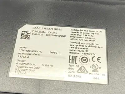 USED LENZE AMERICAS I55AP137F2A711BB3S