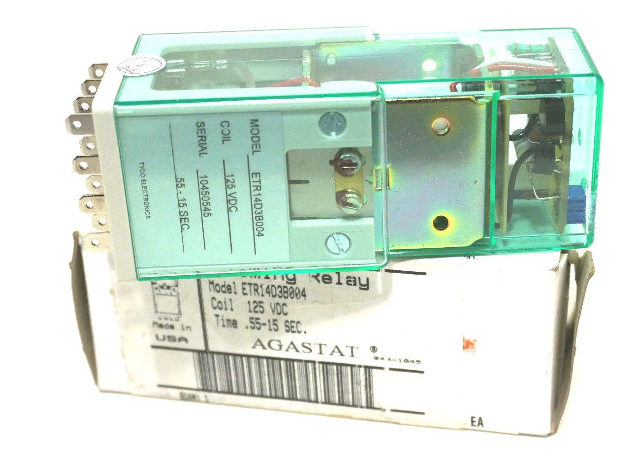 NEW AGASTAT TYCO ETR14D3B004 RELAY