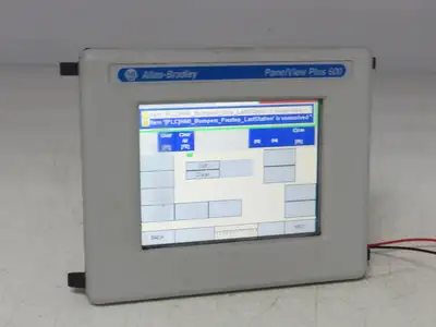 Allen Bradley 2711PC-T6C20D8 HMI PanelView Plus 600 6" Operator Touch Panel