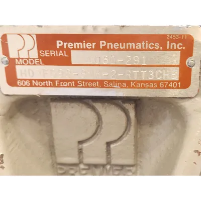 USED PREMIER PNEUEMATICS INC. HDRFG98-NH2RTT3CHE