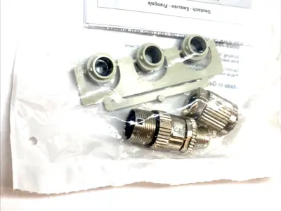 NEW MURRELEKTRONIK M12 D‑CODE 4‑PIN FIELD‑WIREABLE CONNECTOR