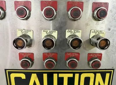 USED 1997 CAE RANSOHOFF SURECLEAN 24 WIDE BELT