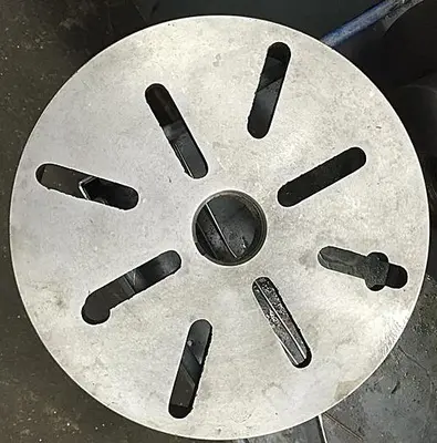 2188-440 10-3/4″ Diameter Face Plate for Lathes