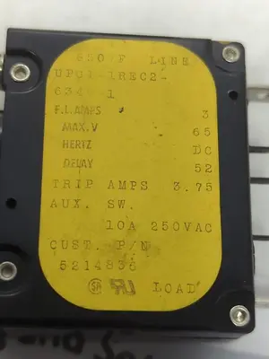 Used AIRPAX UPG1-1REC2-6349-1 Miscellaneous Equipment (Electrical & Power) | Surplus Asset Holdings #1199174