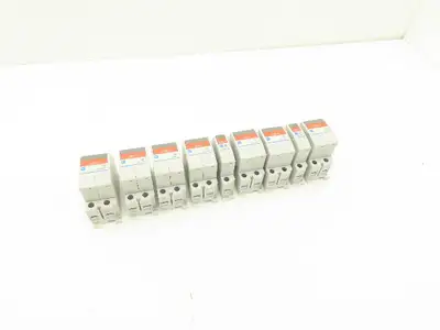 Fuji Electric Circuit Breakers AC/DC | 2/3/5/10A | 1/2-Pole | Mixed Lot of 9