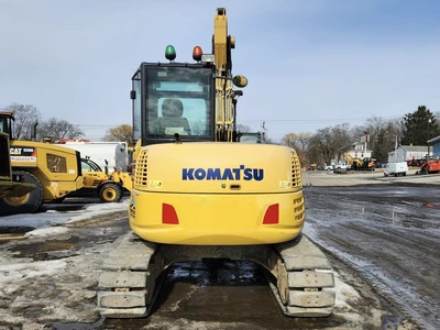 Used 2018 KOMATSU PC80MR Crawler Excavators | Abele Tractor #1342811