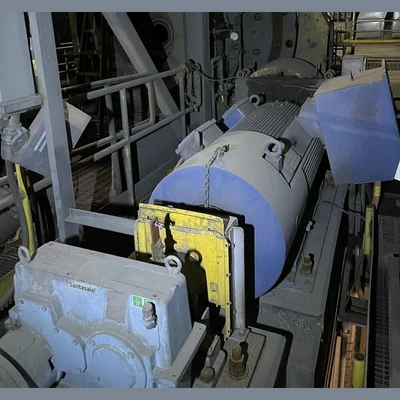Metso 10ft Dia. x 14ft Long Rod Mill