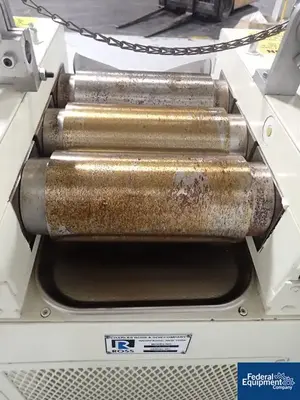 USED Ross 4" x 8" Ross Three Roll Mill