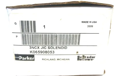 NEW PARKER K065908053 3NCX JIC SOLENOID