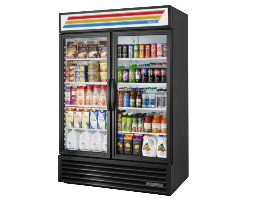 76-015 True GDM-49 49" Self Contained 2 Door Cooler