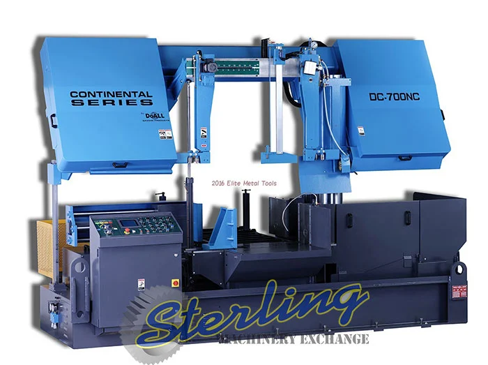 New | in-Stock DOALL DC-700NC Horizontal Band Saws California US | Sterling Machinery Exchange #1465977