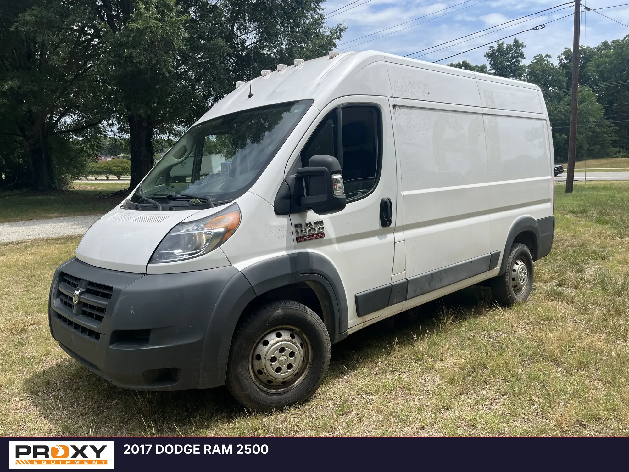 Used 2017 DODGE RAM 2500 PROMASTER Vans North Carolina US | Proxy Equipment #1426108