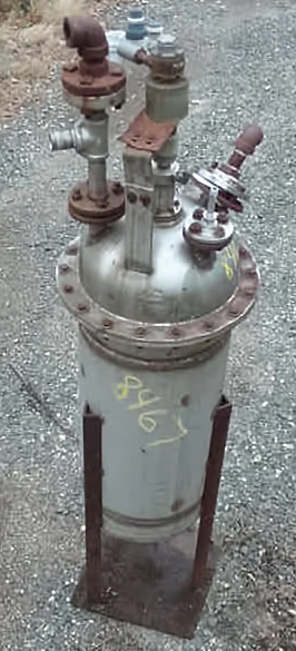 Used 15 GALLON MIXING TANK 15 GALLON TANK Stainless Steel Tanks New Jersey US | Champion Trading Corporation #424700