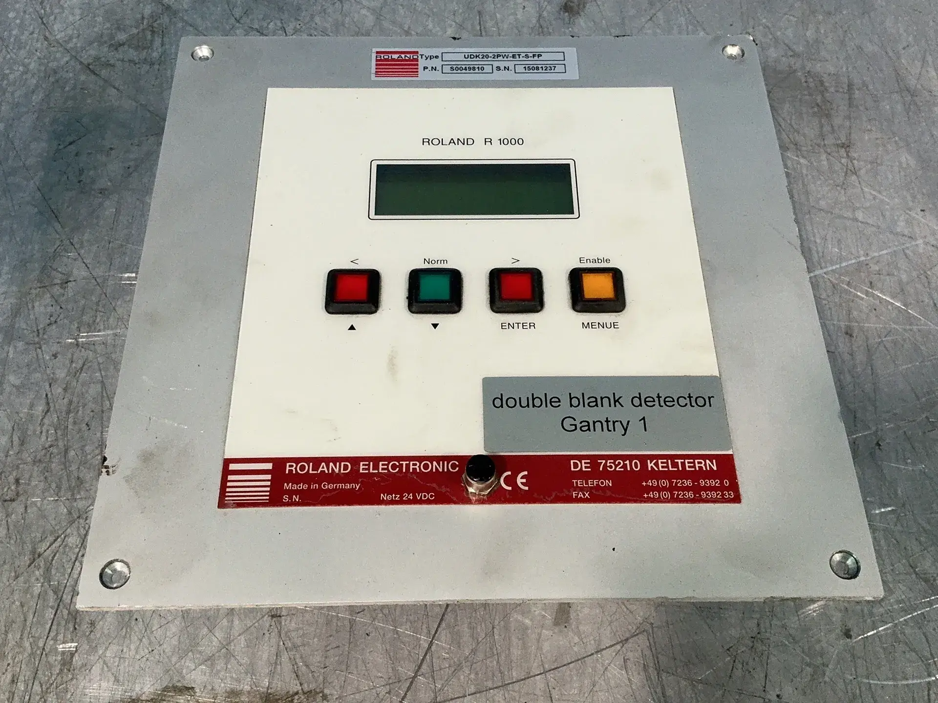 Used ROLAND UDK202PWETSFP Photoelectric Sensors Ohio US | HGR 24 #1415276