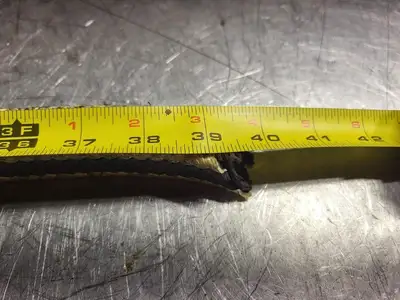1" x 1" x 39" Graphite Filled PTFE Aramid Gland Packing