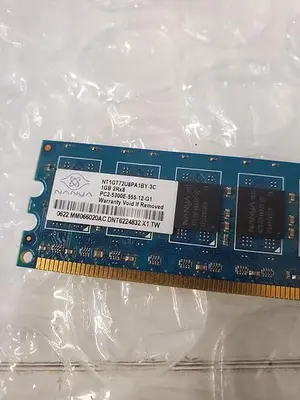 NANYA NT1GT72U8PA1BY-3C 1GB MEMORY