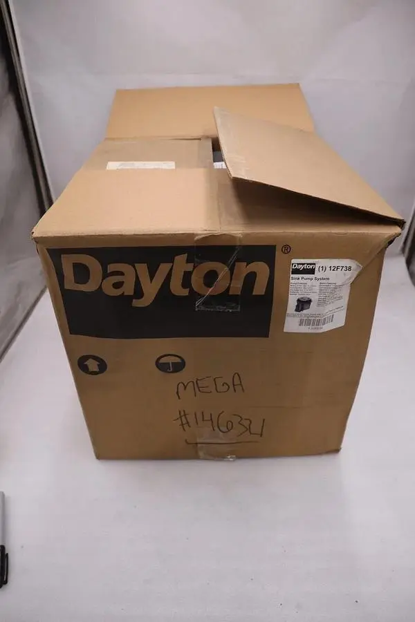 DAYTON 12F738 Sink Drain Pump System STOCK GF227
