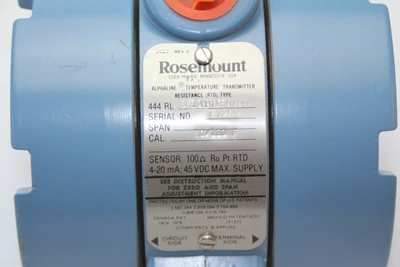 New | in-Stock Rosemount 9U1A1NAR0180 Temperature Monitoring California US | Davliegogo LLC #1706189