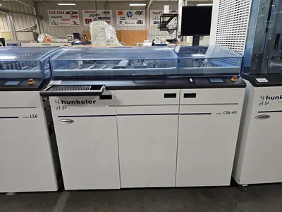 USED 2015 HUNKELER ROLL TO SHEET 22” WIDE CONVERSION LINE