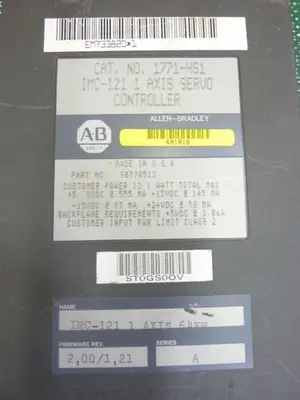 USED ALLEN BRADLEY 1771-HS1 SER A