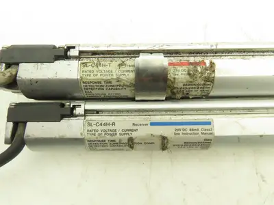 Keyence SL-C44H-T/SL-C44H-R Light Curtain Transmitter & Receiver Set 860mm 24VDC