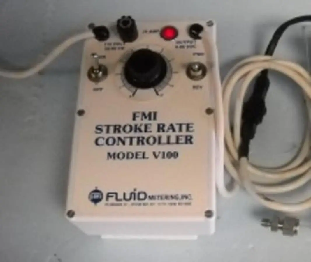 QTY. 1. FMI FLOW RATE CONTROLLER MODEL V100 FLUID ...