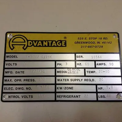Used ADVANTAGE ELECTRONICS 232000 Interface Monitors Michigan US | Ideal Machinery #1233036