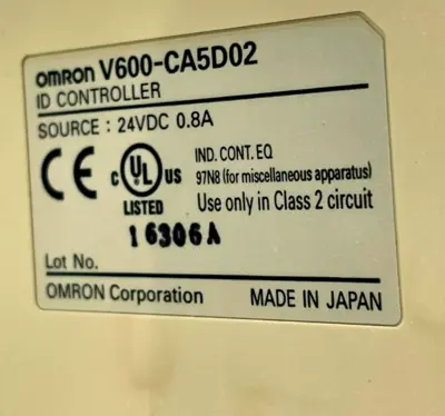 NEW OMRON V600-CA5D02 RFID CONTROLLER 24VDC V600CA5D02