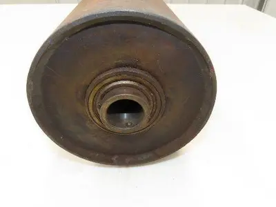6"x 31"W Crowned Conveyor Take-up/Tail Pulley 1-3/16" Shaft Bore