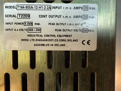 Moog T164-905A-10-H1-2-2A Servo Drive (7.5.1)