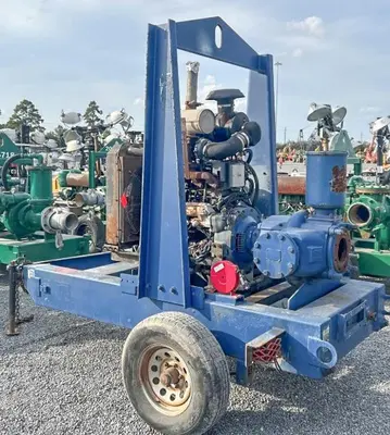 Used JOHN DEERE PAGD60-4045T PSO TRAILER-MOUNTED WATER PUMP Centrifugal Pumps Pennsylvania US | East West Machinery & Drilling #1417797