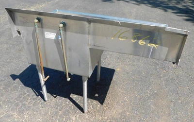 USED ELKAY SS SINK 2 X 2 X 13.5