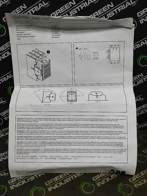 ABB GAF185-10 3 Pole Contactor 1SFL497025R7011 250A 1000V DC New