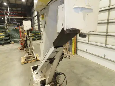 Spectrum Automation 0345HD Steel Hopper Parts Feeder Floorbin Elevator Conveyor
