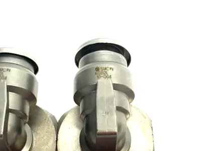 USED SMC METAL MALE ELBOW SWIVEL FITTING 10MM OD TUBE