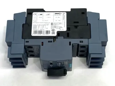 USED SIEMENS SIRIUS MOTOR START CIRCUIT BREAKER FRAME SIZE S00 3.2A