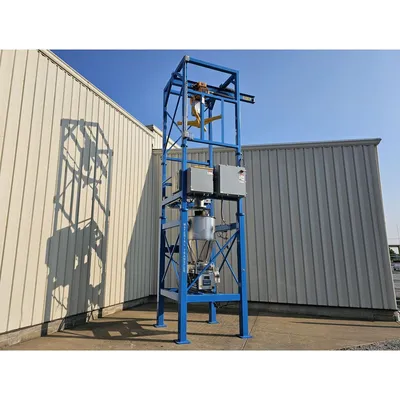 Surplus Material Transfer 4000 LB Bulk Bag Discharger Unloader food grade