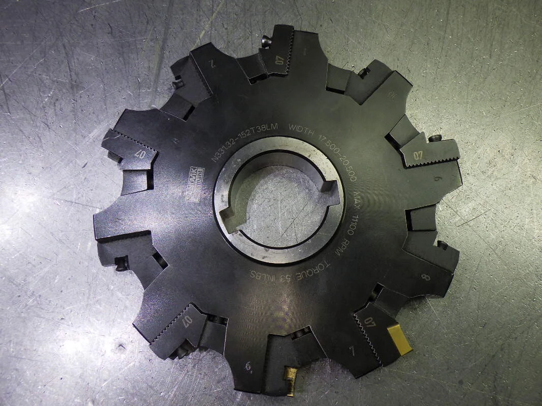 Sandvik 6" (.689") Slot Mill 1.5" Arbor N331.32-152T38LM (LOC2933D)