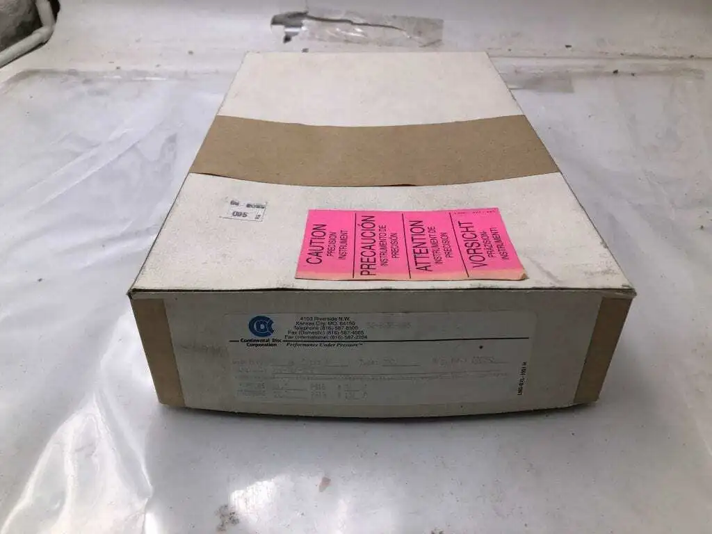 Continental Disc Corp. 228943 4″ 316SS/TEF Rupture Disc 11.5/10.7PSIG 72/150°F -NIB