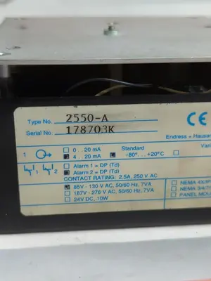 USED ENDRESS+HAUSER 2550-A