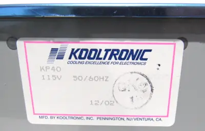 NEW KOOLTRONIC KP40 FAN W/FILTER