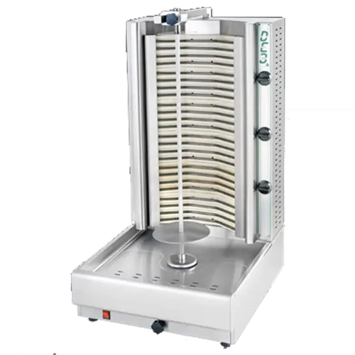 Eurodib DE3A Gyro Machine W/ 140 Lb Capacity - Stainless Steel, 220v/3ph