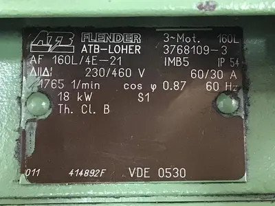 USED FLENDER AF 160L/4E-21