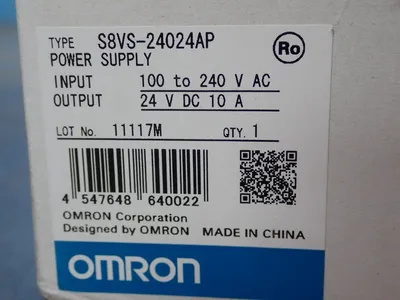New | in-Stock OMRON S8VS24024AP Power Supplies | HGR 24 #738793