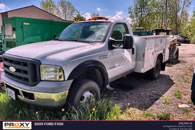 Used 2005 FORD F350 Service & Utility Trucks Wisconsin US | Proxy Equipment #1385105