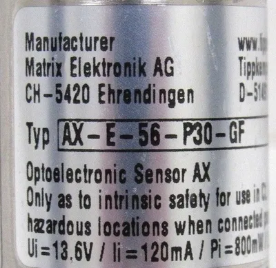 NEW MATRIX AX-E-56-P30-GF RECEIVER 6022787 AXE56P30GF 606262696111 12VDC