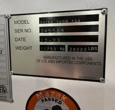 2023 MAZAK QT-450 CNC Turning Centers | Bayou Machinery (8)