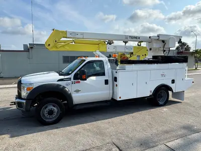 Used 2016 TEREX HR37M Bucket (boom) trucks Florida US | Truck and Van Outlet #1509228