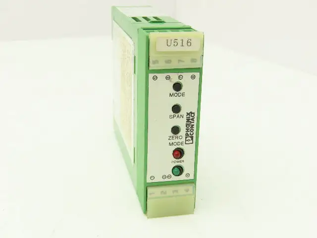 Phoenix Contact MCR-RTD/U/NC 2808394 RTD-Converter PT100 3-Wire In 0-10V Out