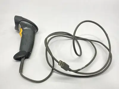 USED SYMBOL BARCODE LABEL SCANNER W/ CBA-U21-S07ZAR CABLE